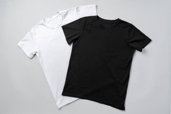 T-shirt basique unisexe coton doux