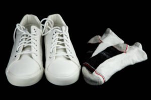 Sneakers basses blanches – Style minimal unisexe